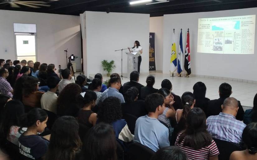 Universitarios conocen sobre la historia de lucha de Nicaragua