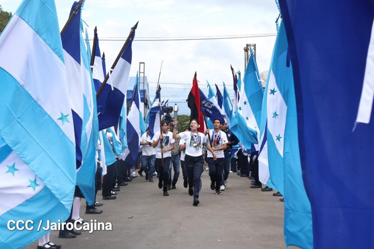 Antorcha Centroamericana inicia su recorrido en Nicaragua