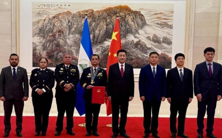 Nicaragua y República Popular China fortalecen cooperación en seguridad