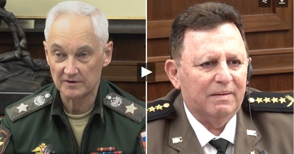 Confianza y respeto mutuo Ministro de Defensa ruso se reúne con el jefe del Ejército de Nicaragua