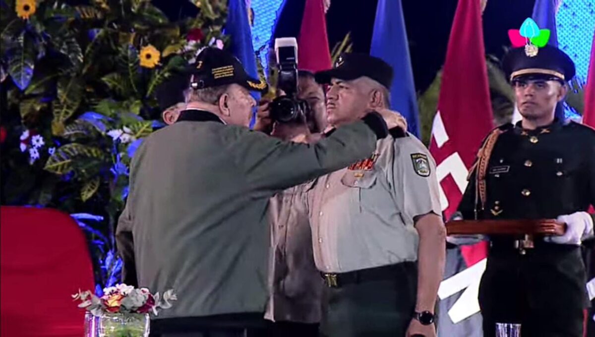 Ejército de Nicaragua celebra su aniversario con ascensos