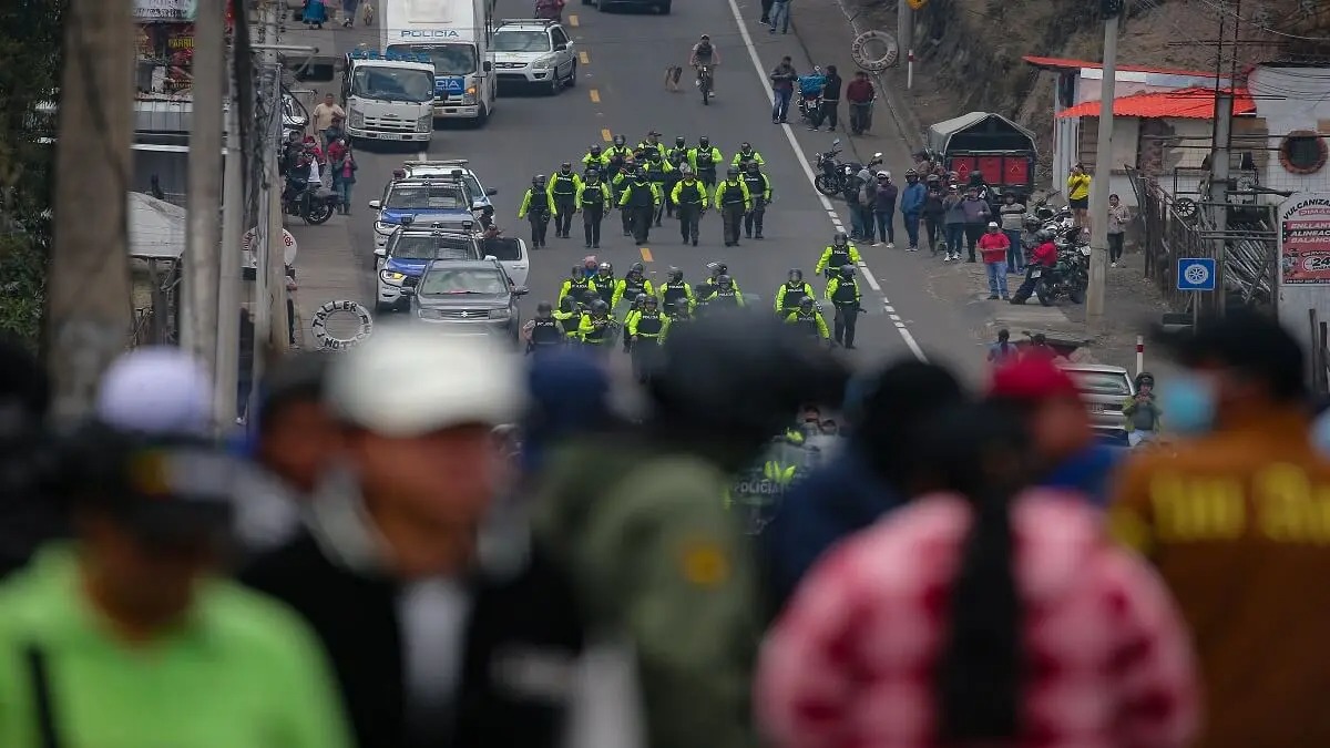 El CONAIE denuncia acciones que pretenden desestabilizar sus protestas