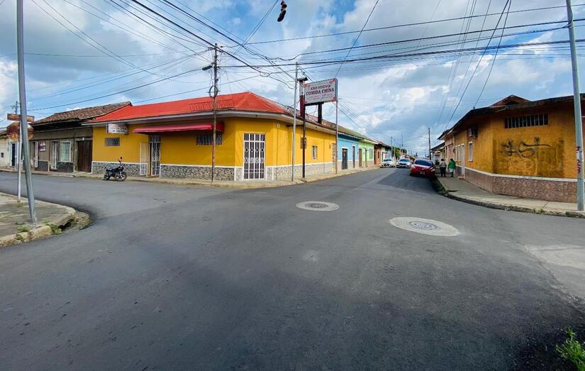 Familias de Jinotepe reciben proyecto de calles nuevas