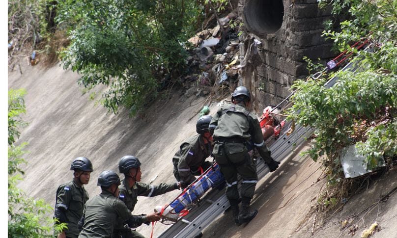 Familias participan en el III Ejercicio Nacional de Protección a la Vida