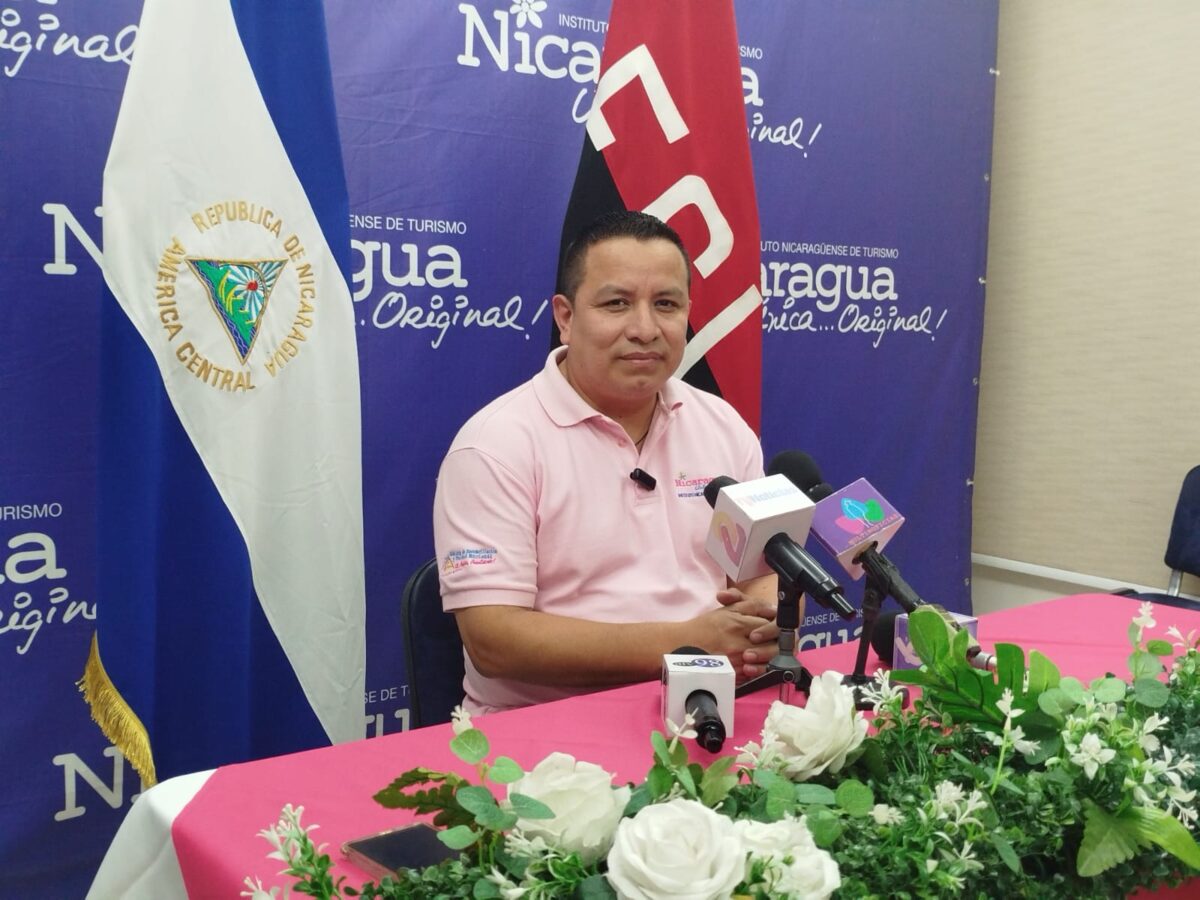 Félix Sánchez, responsable de Promoción Nacional del Instituto Nicaragüense de Turismo (Intur)