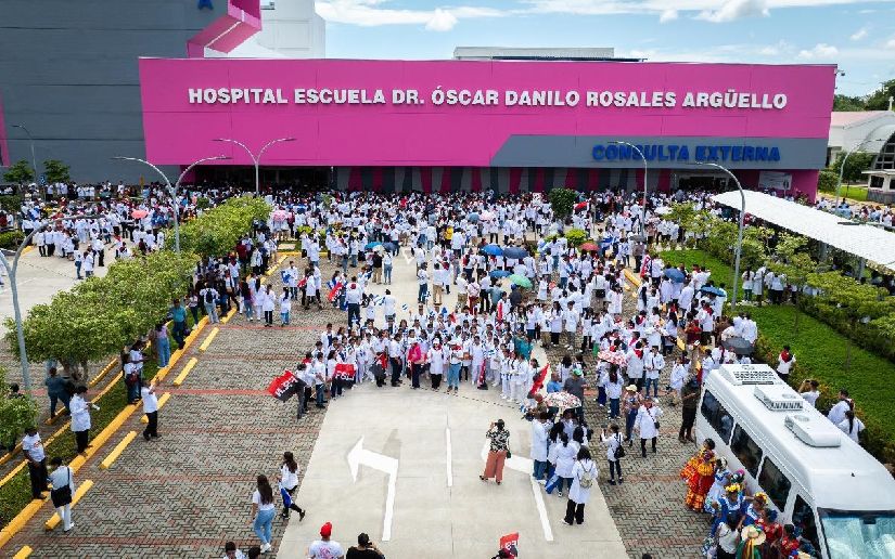 Entrega del Hospital Dr. Óscar Danilo Rosales Argüello