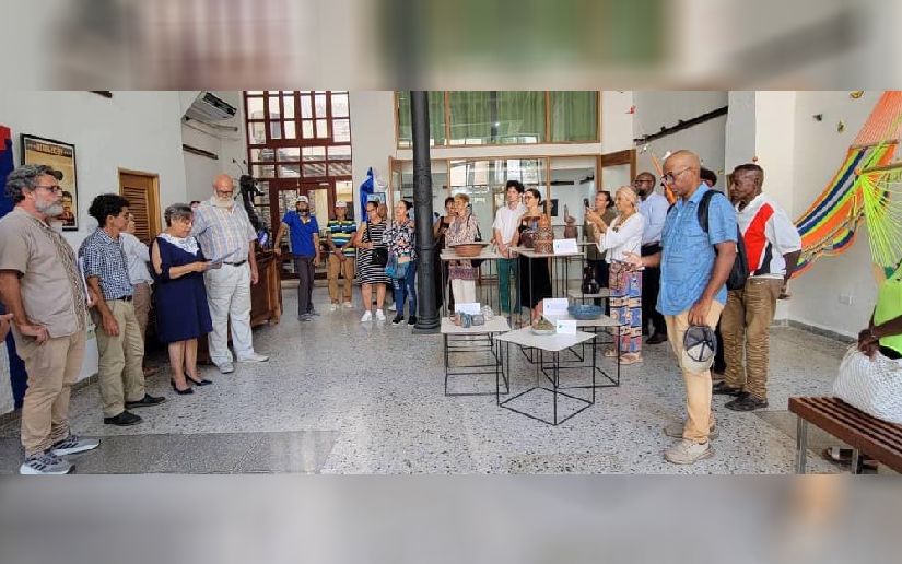 Embajada en Cuba inauguró el 23 de Septiembre en la Exposición “Manos Creadoras, de Cuba y Nicaragua” en la Galería Manos.
