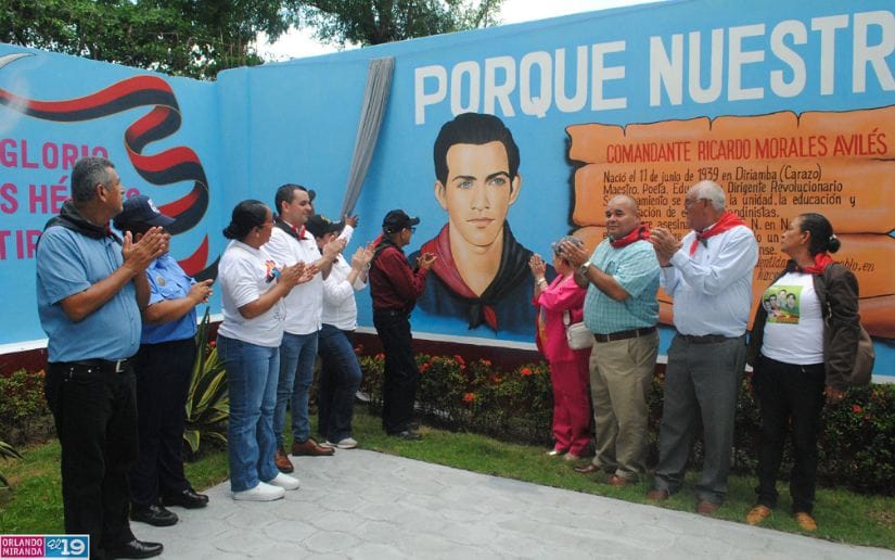 En la Casa Museo Héroes y Mártires del municipio de Nandaime fue inaugurado un mural alusivo a Juan José Quezada.