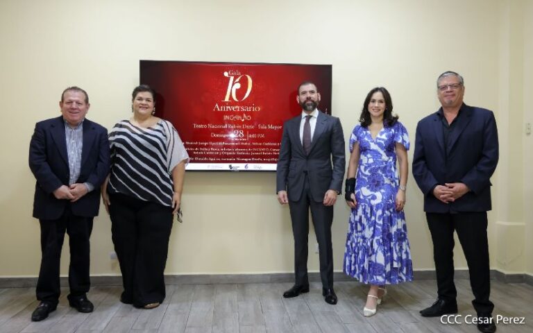 Incanto celebra 10 años con Gala en el Teatro Rubén Darío
