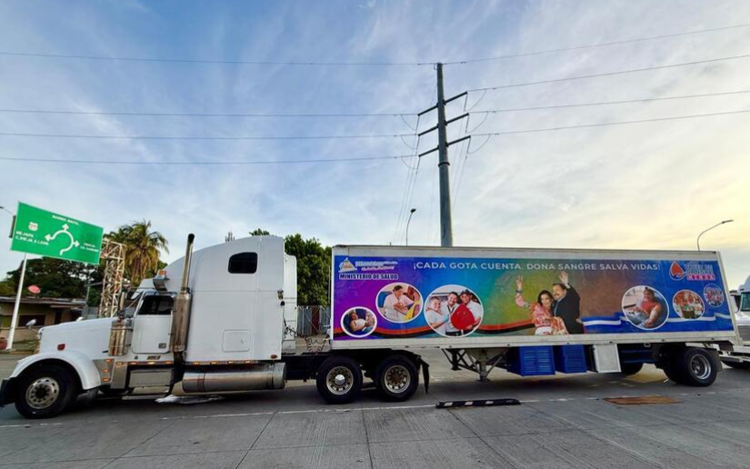 Gobierno Sandinista adquiere dos hemocentros móviles para avanzar en la donación de sangre voluntaria