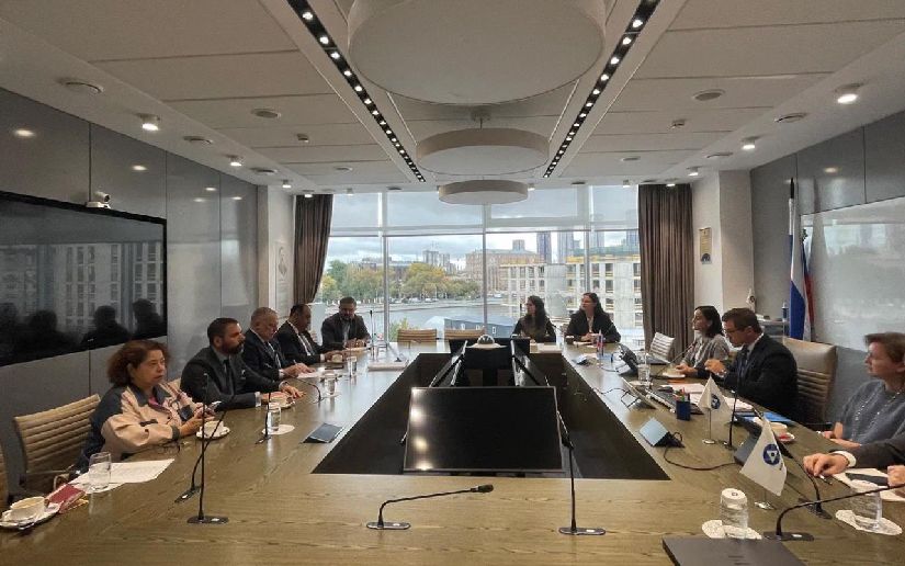 Delegación del Gobierno de Nicaragua sostiene reunión con la empresa ROSATOM en Moscú