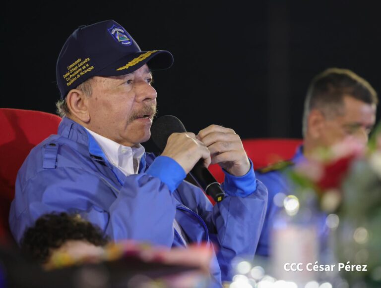Copresidente Daniel Ortega denuncia narcotráfico y racismo en Estados Unidos