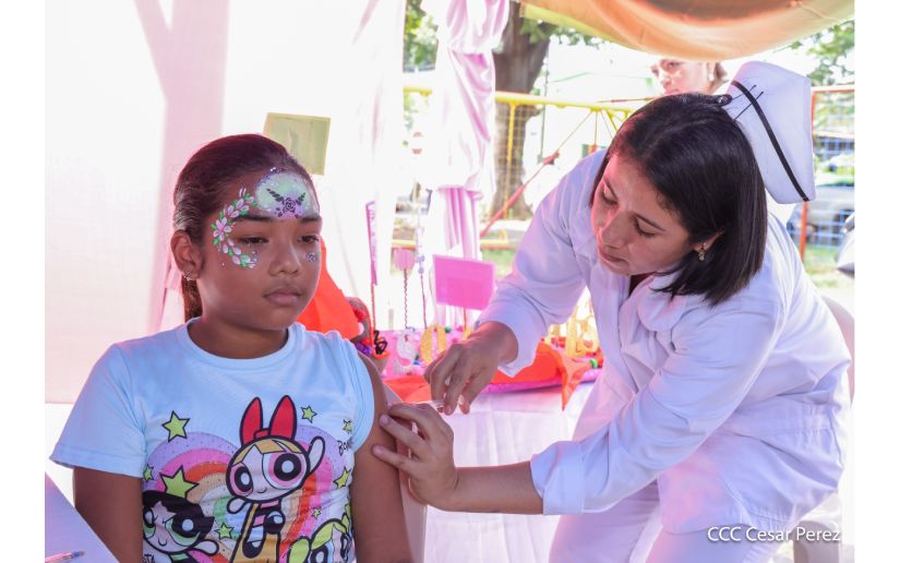 Nicaragua vacunará a niños contra el VPH