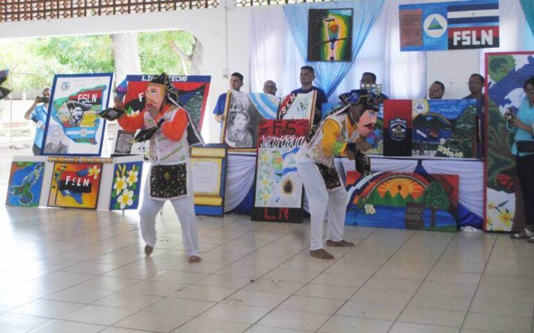 Privados de libertad en Tipitapa presentan murales patrios