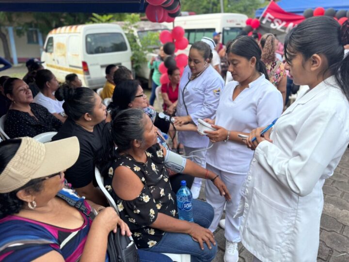 barrios y comunidades del departamento de Granada durante la mega feria de neurocirugía desarrollada en el Hospital Amistad Japón Nicaragua.