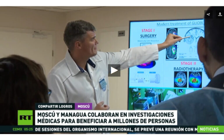 Rusia y Nicaragua colaboran en investigaciones médicas para beneficiar a millones de personas