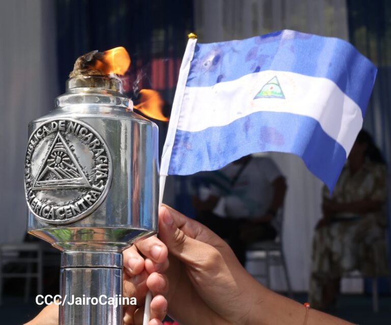 Este viernes Nicaragua recibe la Antorcha de la Libertad Centroamericana