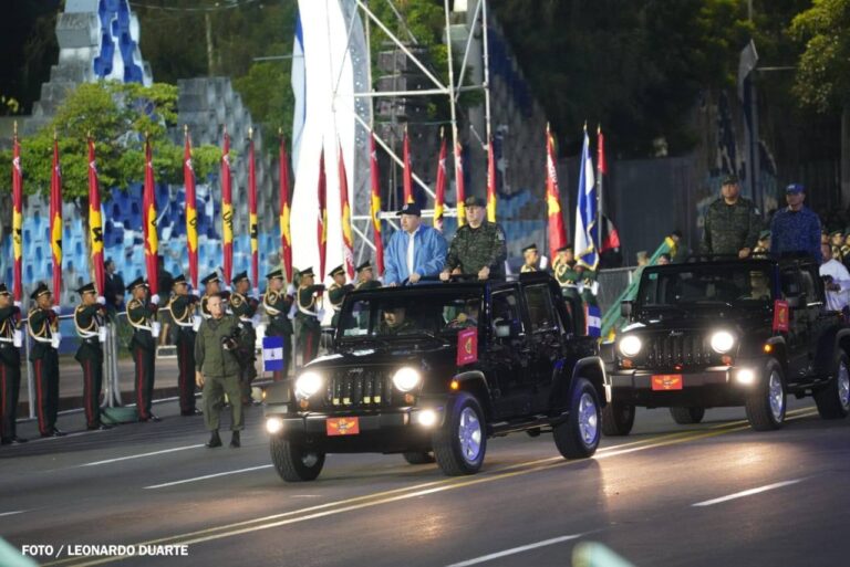 Ejército reafirma compromiso con la soberanía y el pueblo de Nicaragua