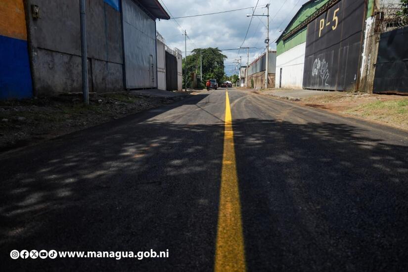 Villa Reconciliación Norte cuenta con más calles pavimentadas