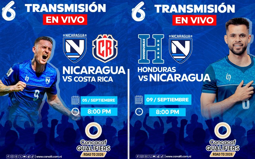 Canal 6 transmitirá la ronda final de las eliminatorias mundialistas de la CONCACAF