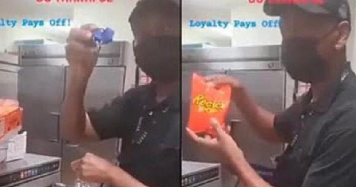 Nunca faltó a su trabajo por 27 años y recibió una bolsa de dulces