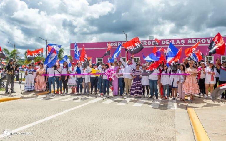 Galería fotográfica de la entrega del Hospital Héroes de las Segovias en Ocotal