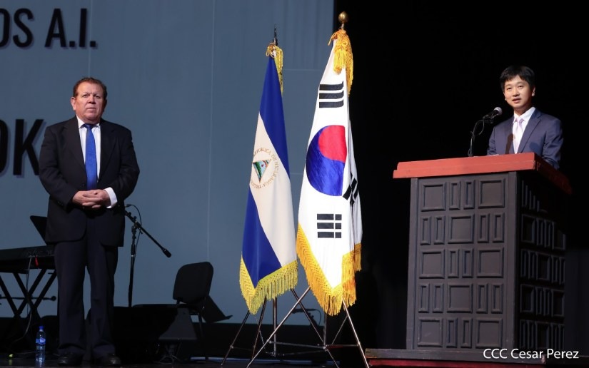 Celebran el Día de Fundación Nacional de Corea en Nicaragua