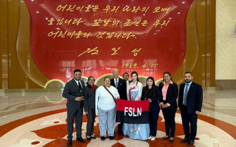 Delegación de Nicaragua sostiene encuentros con autoridades del Partido del Trabajo de Corea