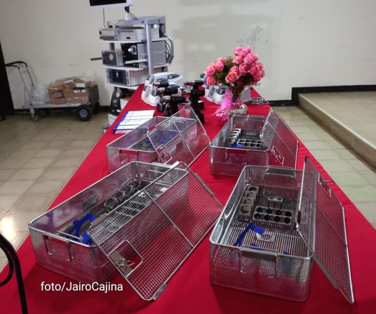 Dotan de equipos de ortopedia a hospitales de Nicaragua