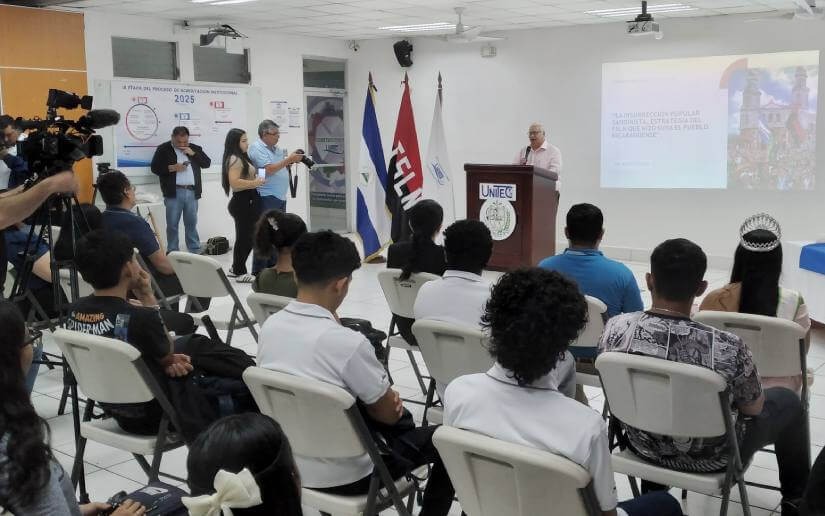 Estudiantes de UNITEC conocen más de la Insurrección Popular Sandinista