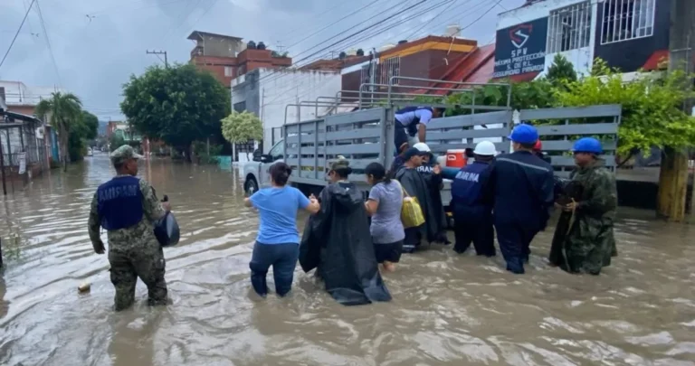Intensas lluvias en México dejan 41 muertos