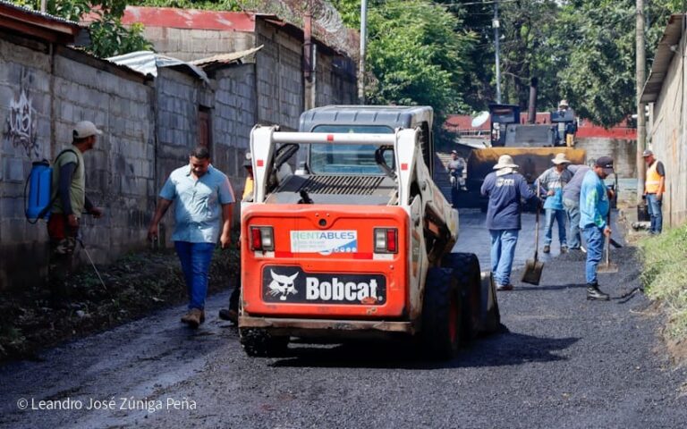 Más de 60 familias beneficiadas con proyecto vial en Villa Reconciliación