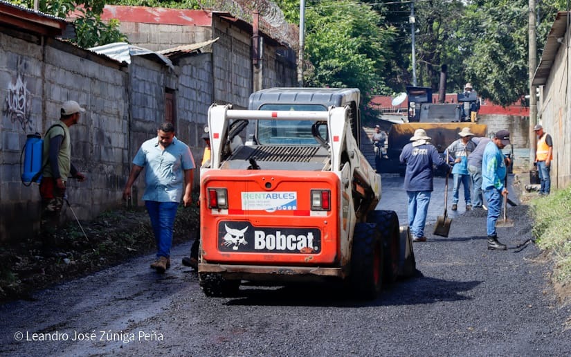 Más de 60 familias beneficiadas con proyecto vial en Villa Reconciliación