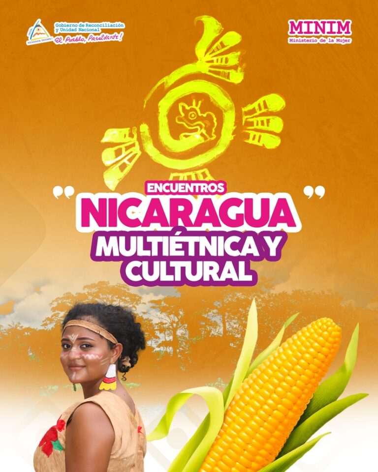 Ministerio de la Mujer en encuentros “Nicaragua Multiétnica y Cultural”