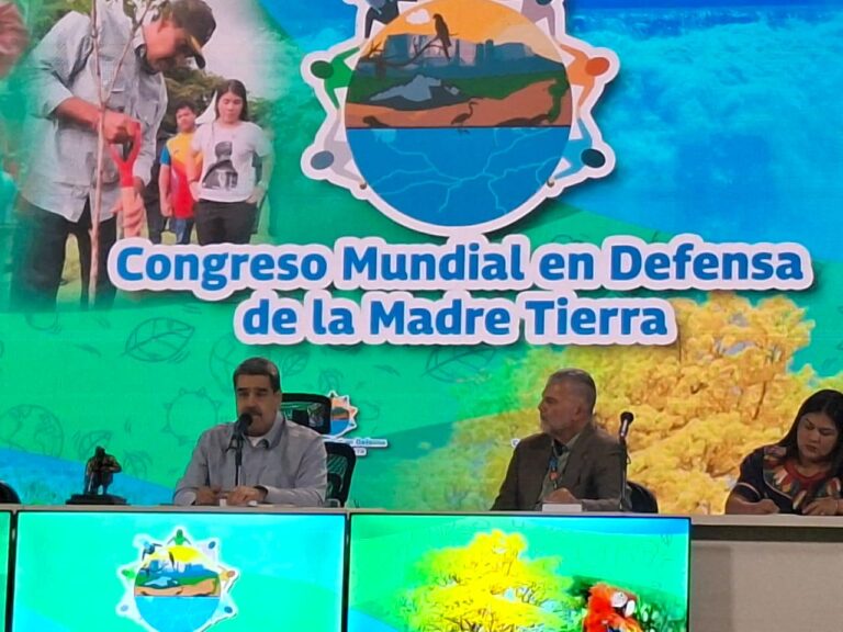 Delegación de Nicaragua presente en el Congreso Mundial en Defensa de la Madre Tierra 2025 en Venezuela
