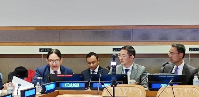 Nicaragua participa en evento de la ONU sobre la Organización Internacional para la Mediación