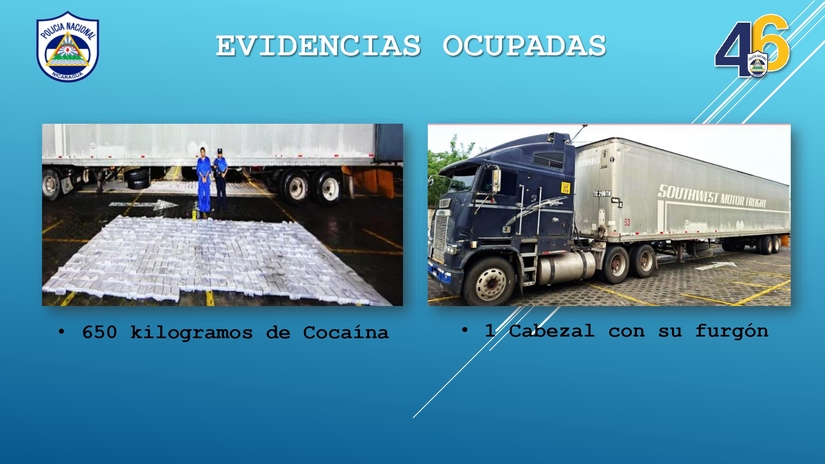 Otro golpe al narcotráfico. Policía incauta 650kg de cocaína