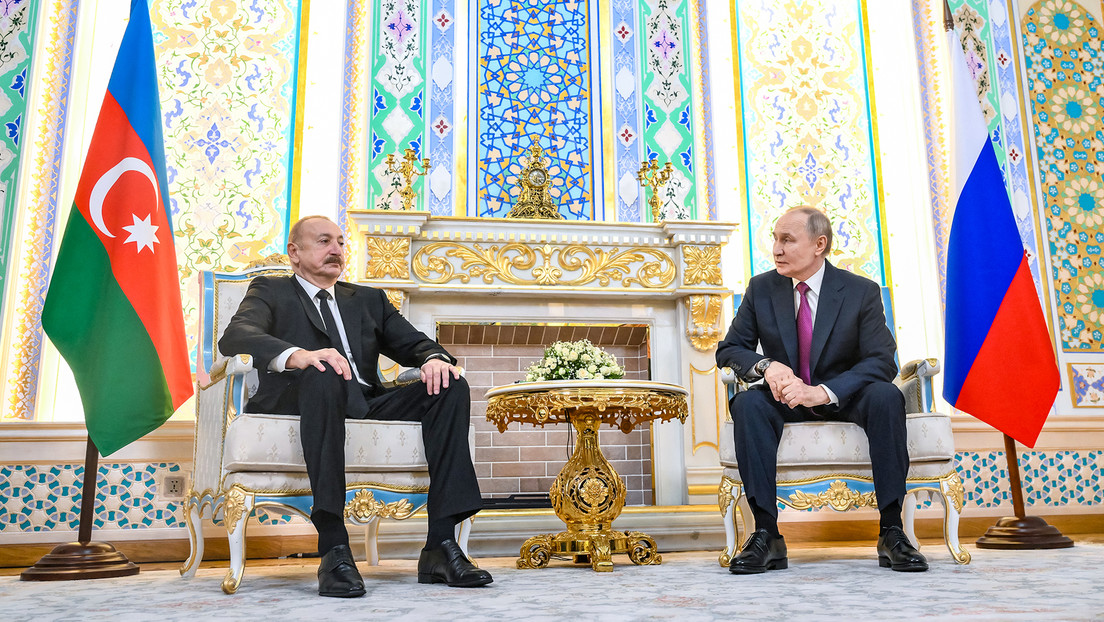Putin se reúne con el presidente de Azerbaiyán
