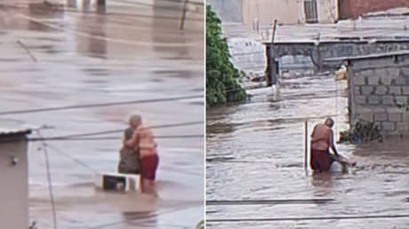 Una pareja de ancianos se aferra a su amor en la adversidad