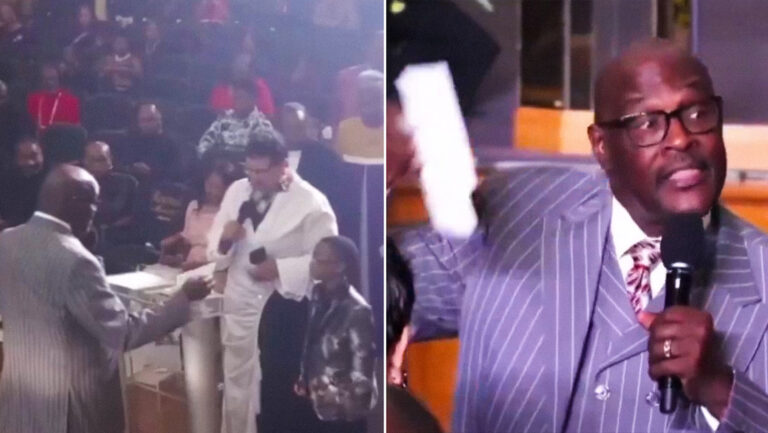 Pastor de iglesia en EEUU pide a feligreses que donen más dinero