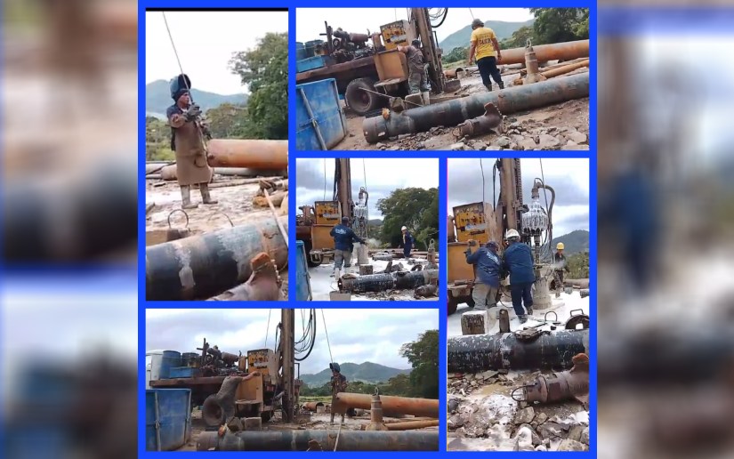 Avanza 40 % la construcción de nuevo pozo que mejorará el servicio de agua en Jinotega