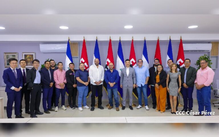 Comunicadores Sandinistas reciben al Embajador de China en Nicaragua