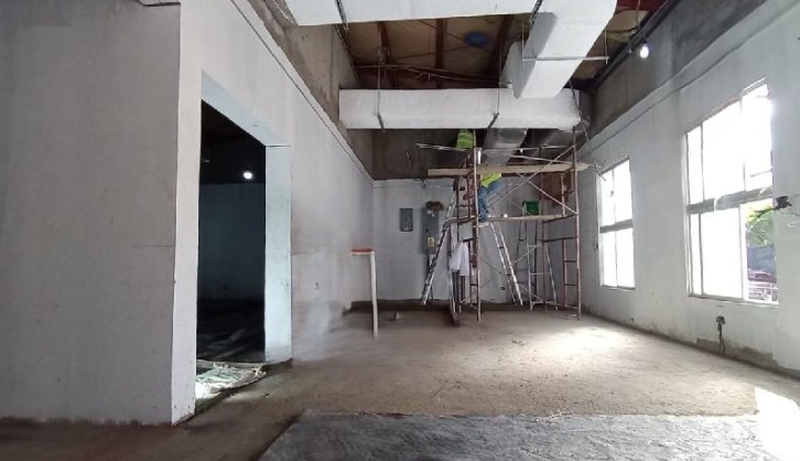 Avanza construcción del área de Tomografía del Hospital Victoria Motta en Jinotega