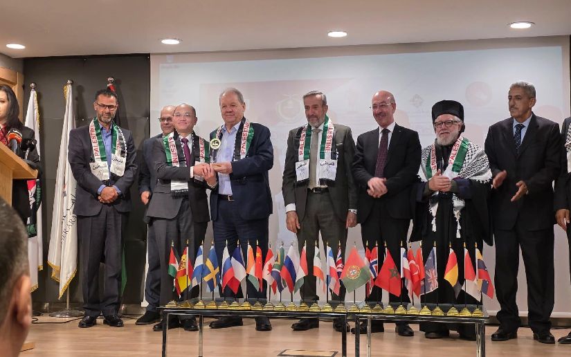 Cuerpo diplomático nicaragüense conmemora Día Internacional de Solidaridad con el Pueblo Palestino