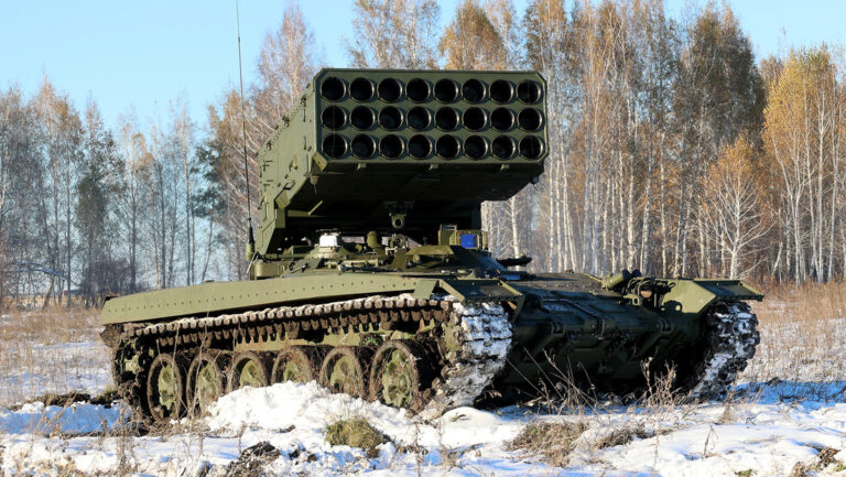 Ejército ruso recibe nuevo lote de lanzallamas