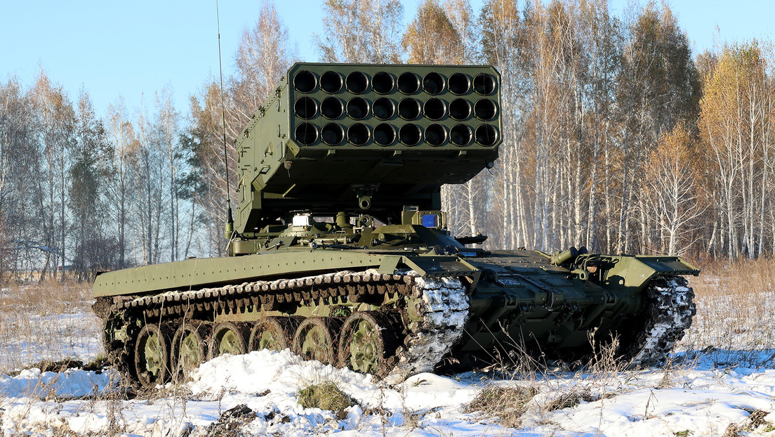 Ejército ruso recibe nuevo lote de lanzallamas