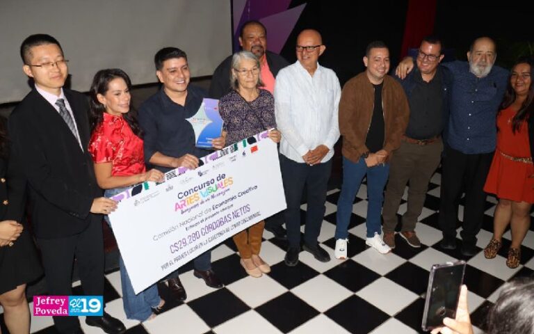 Entregan premios del Primer Concurso de Artes Visuales “Imágenes de mi Nicaragua”