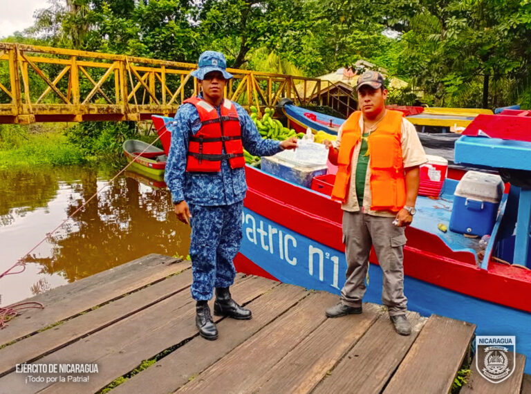 Protección, seguridad e inspección a embarcaciones y flota pesquera industrial en Nicaragua