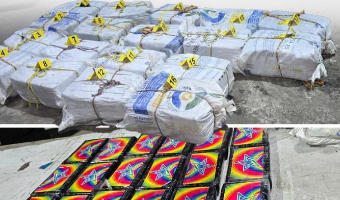 Incautan más de 400 kilos de cocaína en aguas jamaiquinas