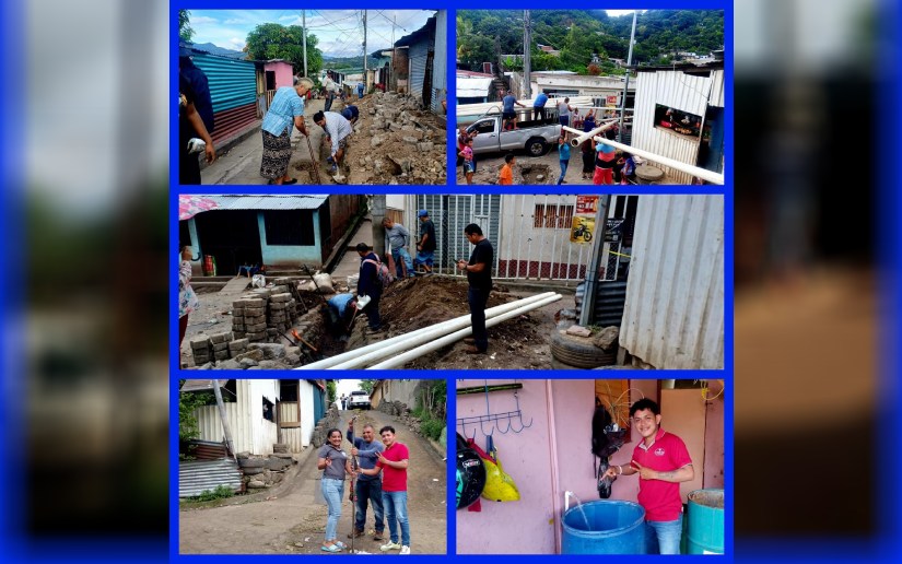 Matagalpa amplía redes de agua potable para 1,500 familias
